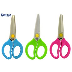 萬事捷 Tomato TS-152 纖維安全剪刀 安全圓角設計 輕巧耐用 番茄造型增添樂趣, 1個