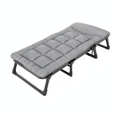 家用午休折疊單人床，70x190cm一體式床墊, 70*190cm床墊一體