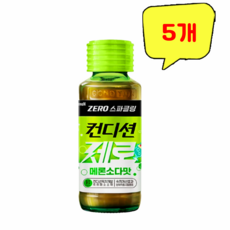 컨디션 숙취해소제 스파클링 제로 메론소다맛 100ml, 5개