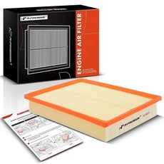 A-Premium 엔진 에어 필터 렉서스 GX460 및 토요타 4러너 FJ 크루저와 호환 2010-2023년 4.0L 4.6L 엔진용 유연한 패널 12000마일 보호 교체 부품, One Piece