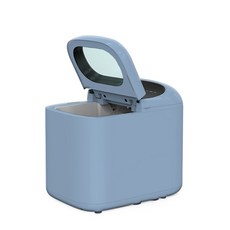 迷你製冰機，自動清洗，小型家用製冰機, 製冰機-天空藍