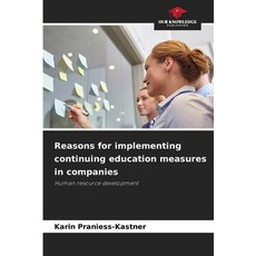 (英文圖書)Reasons for implementing continuing education measures in companies 平裝版, Our Knowledge Publishing, 英文