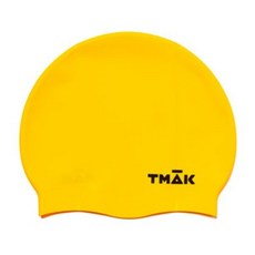 TMAK 티막 실리콘수모 BKM5301 수영모자 수영모 실리콘, 블랙