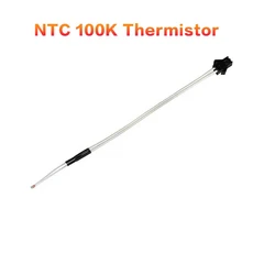 쿠쿠스토어 3DSWAY 프린터 부품 HT-NTC SM 플러그가 있는 서미스터 카트리지 센서 고온 V PT100 핫엔드 ohm, 08 Glass Thermistor