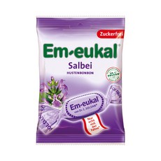 독일 em-eukal 무가당 세이지 캔디 75g 엠오이칼 목캔디 목사탕 감기 허브사탕, 1개