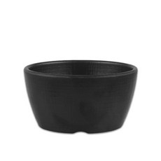 체크(흑) 일식공기, 검정, 1개