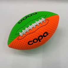 【開發票/統編】美式橄欖球 成人標準比賽訓練 3/6/9號 兒童青少年腰旗練習運動 橄欖球, 6號彩色橘綠色, 1個