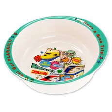 M340 Sk1529 플라스틱 레일 멜라민 그릇 접시 캐릭터 장난감 어린이용 접시