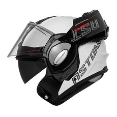 Astone ZC01 白紅 後掀式可樂帽 配重均勻 亞洲版 全罩式安全帽-新兄弟帽店, 2XL