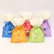 전통 복주머니 83(소) 선물포장주머니, 10개, 혼합색상