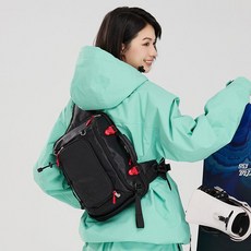 백팩 가방 배낭 수납 스키 방수 장비 보드 휠백 케이스 보관 헬멧 스노우 백, 1개, 블랙 XPAC