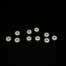 그라실리아 10PCS RC 보트 구동 샤프트 스페이서 개스킷 모터 플라스틱 와셔 슬리브 선박 DIY 모델 장난감 예비 부품(4x9x2mm), 4x9x2mm