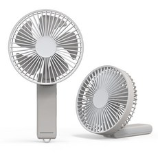 5세컨즈 휴대용 무선 미니 접이식 빅팬 핸디 냉각 선풍기, 접이식 핸디 냉각 선풍기 R46, 화이트