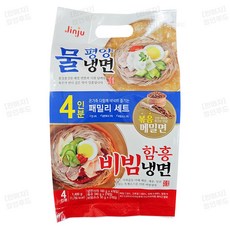 진주햄 평양 물냉면 함흥 비빔냉면 세트 1420g, 1.42kg, 1세트