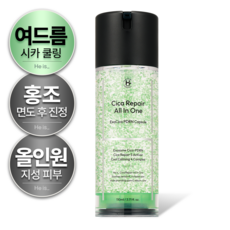 히이즈 시카 리페어 올인원 여드름&홍조 진정 쿨링 지성피부, 1개, 110ml