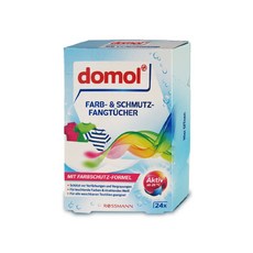 德國domol 洗衣專用拋棄式強力防染色紙24入/盒, 1個