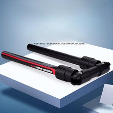 거치대 스쿠터 자전거접이식핸들 8x5 파란색 31 4, 1개, 블랙 라벨 없음 25.4/31.8x560mm