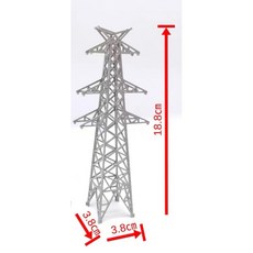 模型電塔 多種比例適用 DIY組合配件 建築沙盤場景, 1個