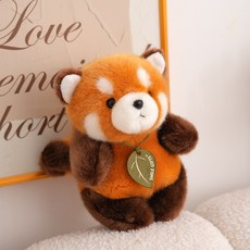 특이한 아기 팬더 레서판다 애착인형 귀여운 동물인형 호주, 1세트