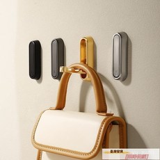 折疊掛衣鈎進門玄關鞋櫃衣櫃衣服掛鈎打孔壁掛墻壁金屬衣帽鈎單個, 鎳拉絲,【圓邊衣鉤】螺絲安裝, 1個