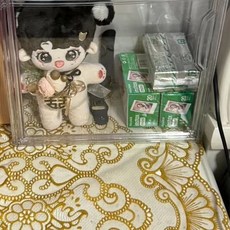 多功能大容量防塵展示櫃多格可選娃娃手辦相機雜物收納展示櫃子, 1個, 多功能防塵展示櫃【小號單層】