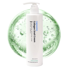 펠로디 리포좀 콜라겐 달팽이 크림 2주 사용후 리프팅 모공 면적 노화지수 톤업 볼륨 안면 주름 개선 임상 완료 수분 재생, 1개, 300ml