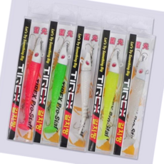 루어낚시 국내산 TIREX 물결채비 갈치웜 케이무라 지그헤드, 5g 퓨어그린