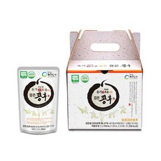 유기하늘빛 전두유 검은콩후 달콤 유기농무첨가 HACCP, 20팩, 135ml