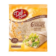 델리썬 통밀 또띠아 랩 360g, 1개