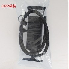 HYPZH 雙向行動式充氣筒, 12寸雙向手拉泵黑色 opp袋裝, 1個