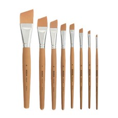 루벤스 8000A 앵글붓 구성붓 낱자루, 1개, 7호