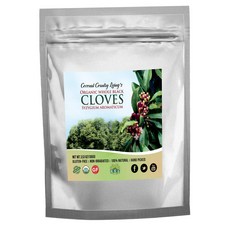 유기농 통 정향 3.5 온스 최고급 통 정향 향신료 갓 수확 공정 무역 유기농 통 정향 3.5 온스 최고급 통 정향 향신료 갓 수확 공정 무역, 1개, 100g