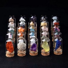 천연 광물 표본 세트 지리 교육용 광석 원석 체험 자연과학 애완 돌 학습도구, D18-블루스톤 박스, 1개