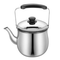 주전자 벨리 가정 스텐 티포트 5L 물끓이는 육수 들통 스텐 포트 티팟 티 레스 주전자 차 dew+462zJ