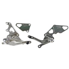 【Gear Base 吉兒基地】 Over Racing MT07 17-20年 腳踏後移 黑色, 腳踏後移—銀色, 銀色