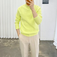 Adore Classic 男士 Elve 半高領柔軟觸感喀什米爾長袖針織衫