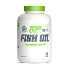 MUSCLEPHARM 魚油Omega-3軟膠囊 1000mg, 1罐, 180顆