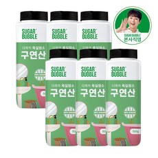 슈가버블 100% 단일성분 구연산, 6개, 500g