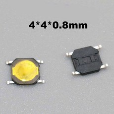 원격 키 자동차 스위치 현대 촉각 푸조에 제어 버튼 대한 터치 타 푸시 바겐 기아 100PCS, 4x4x0.8mm