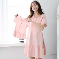 BABY SHARE 哺乳連身裙 親子裝 附寶寶衣