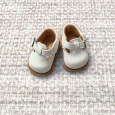 팝마트 Zsiga 지거 1/8 액션피규어 20cm 인형 신발, 화이트 버켄 슈즈