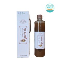 지리산 산골장터 생강청 생강진액차 생강진액, 1개, 600g