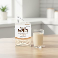 대상웰라이프 뉴케어 구수한맛 빨대형 환자영양식 노인 식사대용, 25개, 200ml
