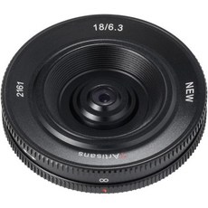 7아티잔스 18mm F6.3 II 마이크로 포서드 블랙 바디캡 렌즈, マイクロフォーサーズ (II型), Black