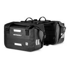 알나인 오토바이 사이드백 60L MDL0720, 블랙