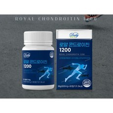 면역력상화 로얄콘드로이친 60정 우슬 초록잎홍합 등 다양한부원료 HACCP