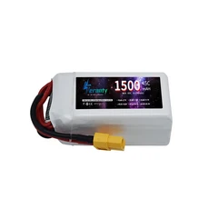 TERANTY 4S 14.8V Lipo 배터리 1500/2200/2700/3000/3500/4600/5600/6500/7200/8000/8500/9800mAh RC 자동, 19 1500mAh 45C-XT60, 19 1500mAh 45C-XT60