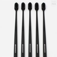 슈퍼피그디자인 미세모 칫솔 5개입 임산부 칫솔