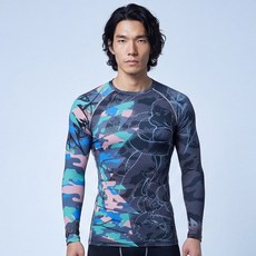 픽스기어 CFL-H5C 남 여 공용 머슬핏 스포츠웨어 언더레이어 언더셔츠 짐웨어 헬스복 운동복 트레이닝복 주짓수 크로스핏 합기도 래쉬가드