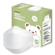 에버렉스 황사방역 마스크 중형 KF94, 50개입, 1개, 흰색